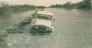 La Nación / Historia de la antigua ruta IV, un derrotero de sacrificio