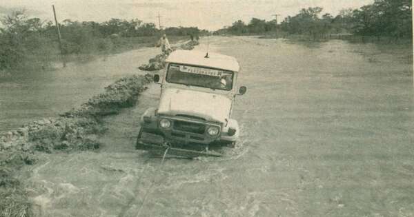 La Nación / Historia de la antigua ruta IV, un derrotero de sacrificio