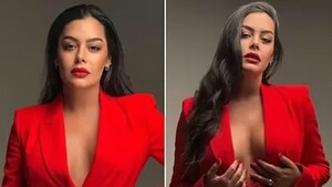 Popular / (VIDEO) ¡Larissa tuvo un "accidente" en plena sesión de fotos!