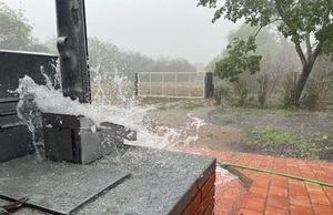 Domingo con tormentas y mucho calor en gran parte del país