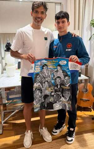 Ignacio Villalba, el guaireño que plasma su arte en camisetas que ya están en manos de varios famosos - Gente - ABC Color