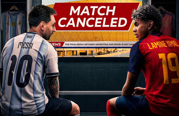 Se cancela la Finalissima entre Argentina y España