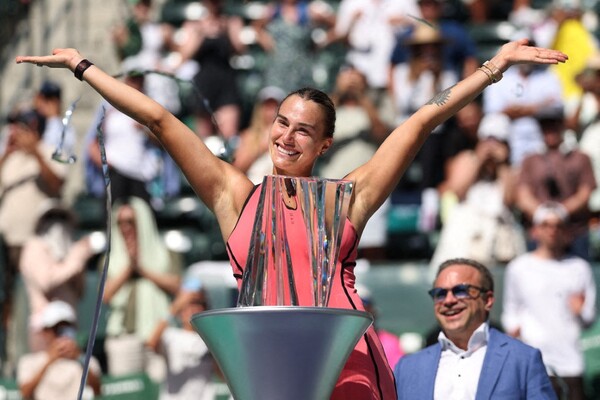 Sabalenka gana su primer título de Indian Wells