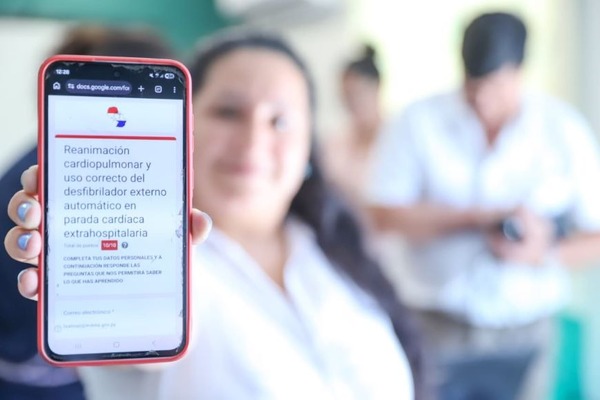 Capacitan a funcionarios del Ministerio de Niñez y Adolescencia en maniobras de reanimación - ADN Digital