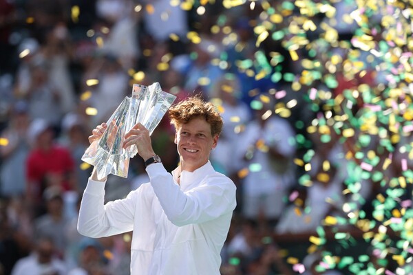 Jannik Sinner conquista su primer Masters 1000 de Indian Wells