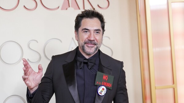 Javier Bardem en los Oscar: "No a la guerra y una Palestina libre"