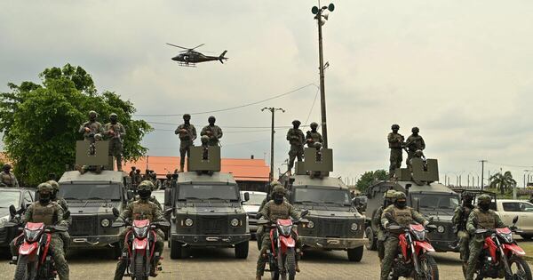 La Nación / Ecuador lanzó una importante operación antinarco con apoyo de EE. UU.