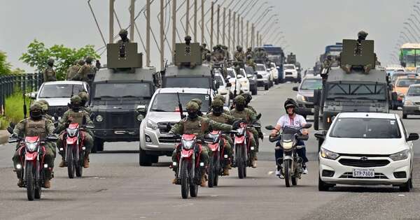 La Nación / Ecuador desplegó un plan de dos semanas para atacar a las bandas narcotraficantes