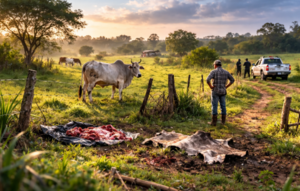 Abigeato en plena ciudad: faenan una vaca en el barrio San Luis - Concepción al Día