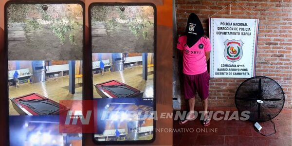 MUCHO TALENTO PARA EL BAILE… PERO POCO PARA ESCONDERSE LA POLICÍA