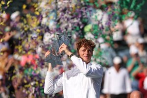 Sinner frena a Medvedev y conquista su primer Masters 1.000 de Indian Wells