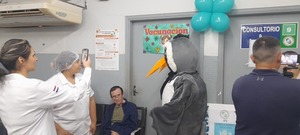 IPS se suma a la campaña nacional de vacunación contra el sarampión