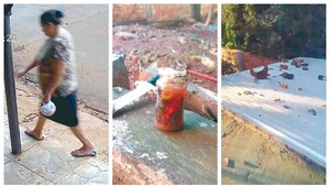 Vecina ñañala: les tiró hasta pollito muerto con alfileres