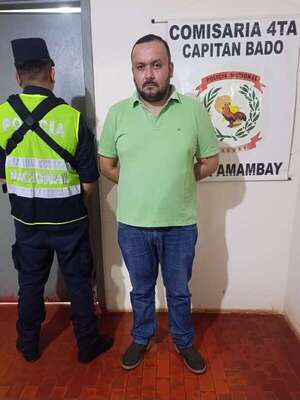 Se entregó en Capitán Bado el hijo de un político colorado buscado hace siete años por el atentado contra un policía - Policiales - ABC Color