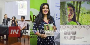 IVANA BOGADO, ESTUDIANTE MBYÁ DE LA UCI PRESENTÓ SU LIBRO