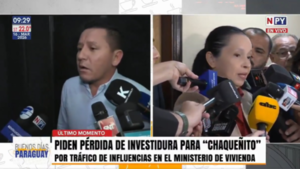 Piden pérdida de investidura para "Chaqueñito" por presunto tráfico de influencias