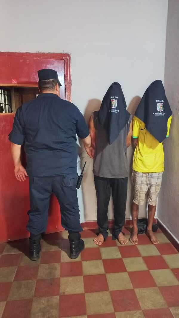 Dos hombres fueron aprehendidos por tentativa de hurto en el ex corralón municipal de Encarnación