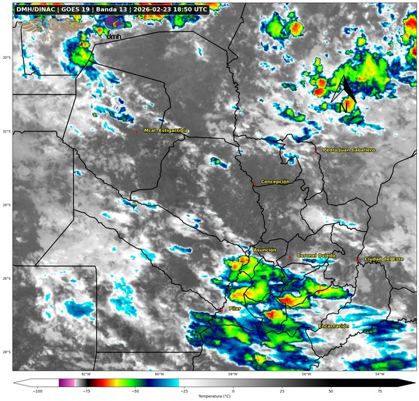 Lluvias continuarán y se extenderán entre mañana y el miércoles