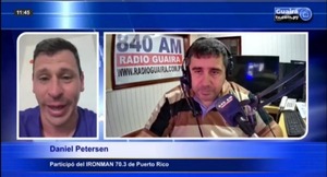 DANIEL PETERSEN PARTICIPÓ AYER DEL IRONMAN 70.3 DE PUERTO RICO