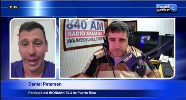 DANIEL PETERSEN PARTICIPÓ AYER DEL IRONMAN 70.3 DE PUERTO RICO