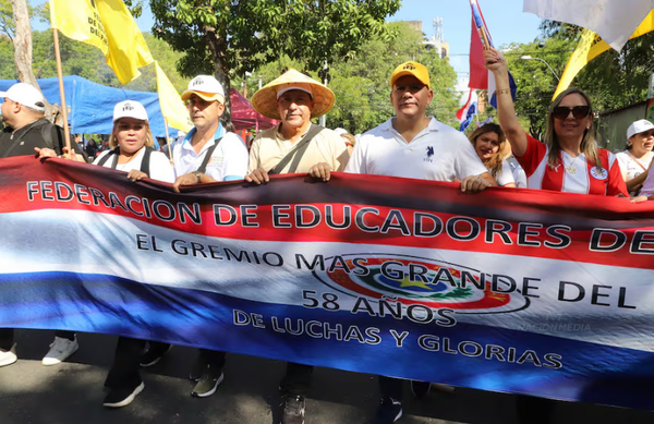 Suspenden las clases mañana martes por paro nacional de docentes