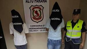Detienen a los hijos de precandidata a intendente colo'o con el purete