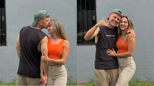 Richard Sánchez anunció su noviazgo con Arita, campeona del Baila Conmigo