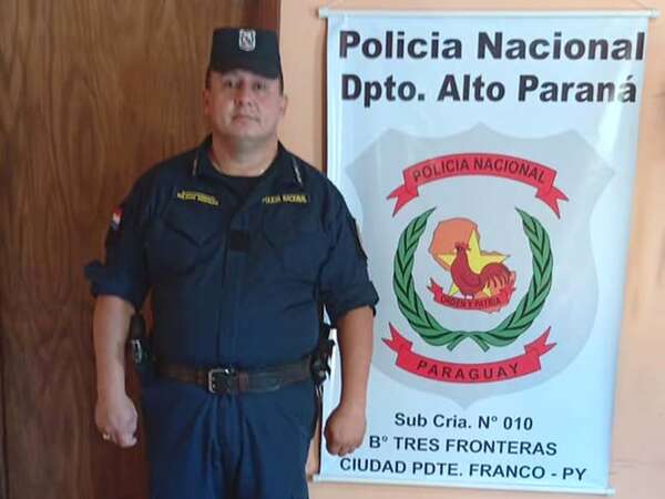 ¡Insólito! Subcomisario cae con una camioneta robada hace 48 horas en Foz de Yguazú - Policiales - ABC Color