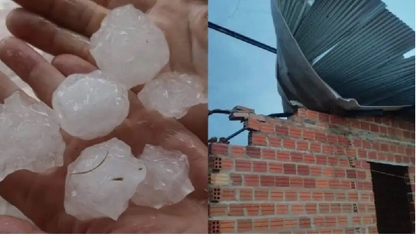 Tormenta causa destrozos en Alto Paraná