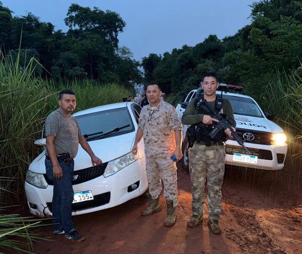 Recuperan en Caazapá automóvil robado en Central gracias a sistema GPS