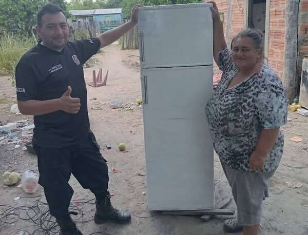 Historia de vida: cuando el uniforme también ayuda - Noticias del Chaco - ABC Color