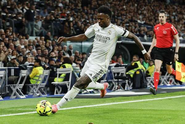 Vinícius superará un registro de Mbappé  - Fútbol Internacional - ABC Color