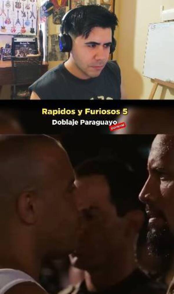 “Mba’epiko nde pelecho” le dicen a Dominic Toretto en doblaje