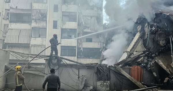 La Nación / Continúan los intensos bombardeos en Teherán, Beirut y Bagdad