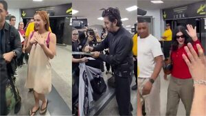 Popular / (VIDEO) ¡Así fue la llegada de los artistas para el Asuncionico!