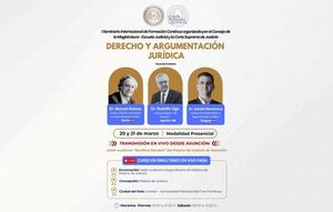 Palacio de Justicia será sede del Primer Seminario Internacional de Formación Continua sobre Derecho y Argumentación Jurídica