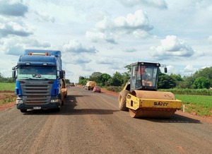 La pavimentación de la ruta D065 potencia el desarrollo productivo en Alto Paraná - Amigo Camionero