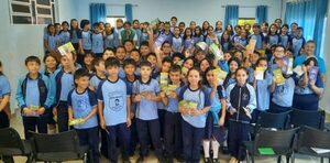 Escolares de Minga Guazú forman parte del «Escuadrón contra las arbovirosis”