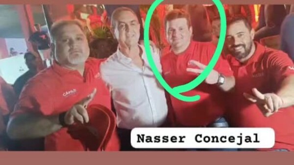 Johanna señala proselitismo de hijo de Yamil Esgaib con funcionarios de la CGR