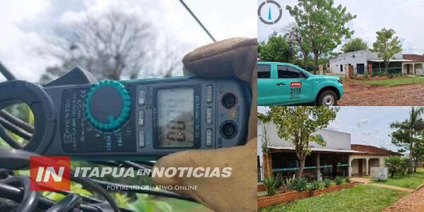 ANDE TAMBIÉN REALIZA VERIFICACIONES Y DETECTA CONEXIONES IRREGULARES EN ITAPÚA