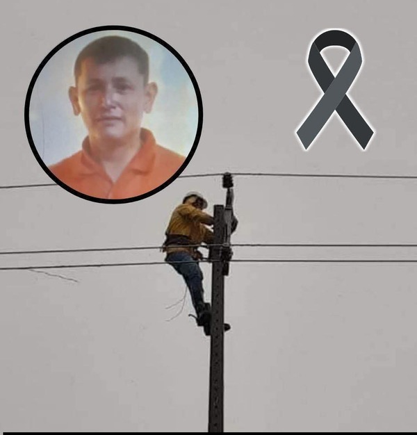 Fatal accidente laboral: electricista de la ANDE muere tras descarga en Curuguaty