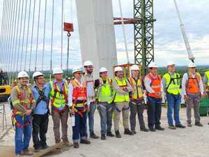 Técnicos europeos supervisan avances del Puente de la Bioceánica financiado por Itaipú - ADN Digital