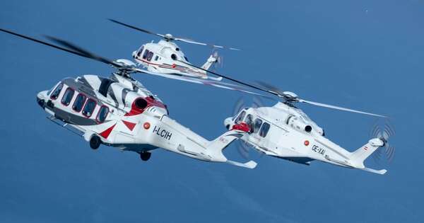 La Nación / Presentan helicóptero AW109 y apuntan a fortalecer el desarrollo aeronáutico en Paraguay