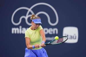 Jessica Bouzas cae en primera ronda de Miami a manos de la británica Boulter  - Polideportivo - ABC Color