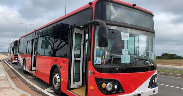 Diario HOY | Bus eléctrico E3 circula hasta las 2:30 por el Asunciónico
