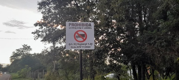 Cambyreta refuerza control sobre tránsito de vehículos pesados