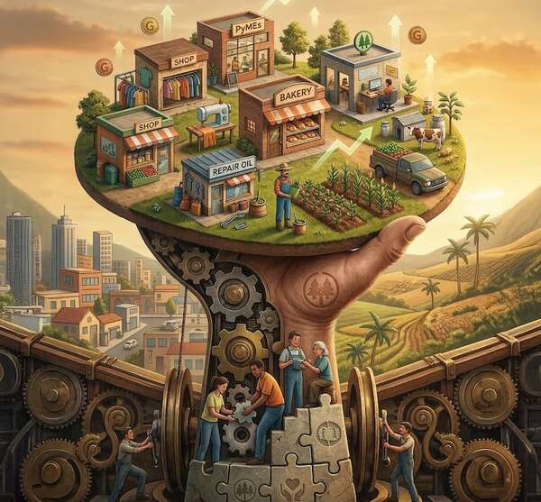 El músculo cooperativo que sostiene a las pymes  - Negocios - ABC Color