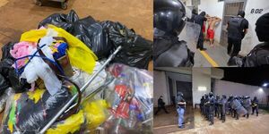 OPERATIVO EN PENAL DE MINGA GUAZÚ PERMITE INCAUTACIÓN DE OBJETOS PROHIBIDOS