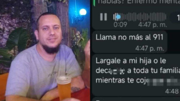 No soporta que su ex tenga novio y tiró terribles amenazas
