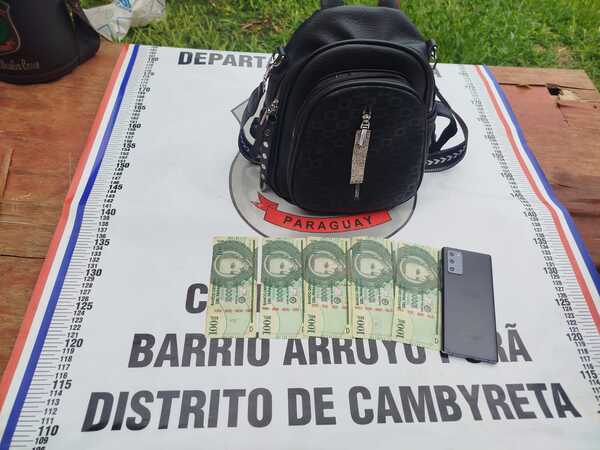 Aprehenden a adolescente por hurto y recuperan objetos en Arroyo Porã